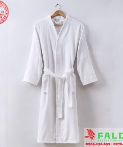 Áo choàng tắm khách sạn sợi bông cotton 100%