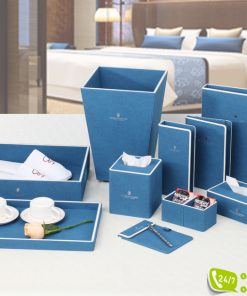 Bộ đồ đặt phòng tiện nghi khách sạn bọc da 02