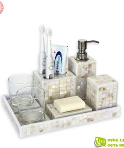 Bộ đồ tiện nghi khách sạn chất liệu resin cao cấp