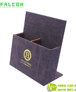 Hộp đựng điều khiển khách sạn 2 ngăn