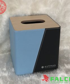 Hộp đựng giấy khách sạn bọc da PU hình vuông