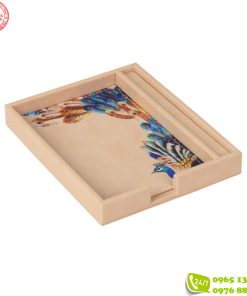 Khay đựng đồ khách sạn bọc da cao cấp