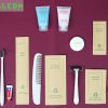 Bộ amenities khách sạn lúa mạch đóng túi giấy kraft có sẵn