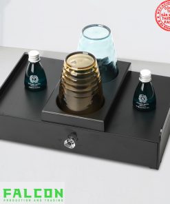 Hộp đựng đồ amenities khách sạn thiết kế khay úp cốc