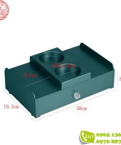 Hộp đựng đồ amenities khách sạn cao cấp màu xanh