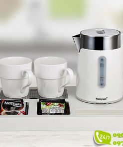 Bộ ấm đun nước điện khách sạn cao cấp 05