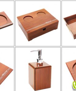 Bộ đồ dùng khách sạn nhựa mica cao cấp
