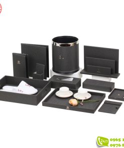 Bộ đồ tiện nghi khách sạn bọc da PU 14