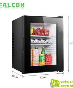 Tủ mát minibar khách sạn cánh kính 40 lít