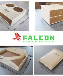 Bộ đồ tiện nghi khách sạn bọc da cao cấp Falcon