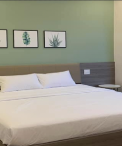 Chăn ga gối đệm trắng trơn chuyên cho khách sạn, nhà nghỉ, resort