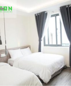 Chăn ga gối đệm khách sạn trơn cao cấp