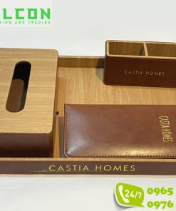 Bộ đồ da đặt phòng khách sạn cao cấp Castia Homes