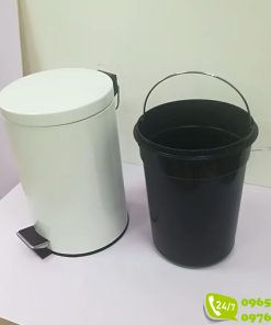 Thùng rác đạp chân inox sơn tĩnh điện