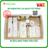 Bộ combo amenities lúa mạch đóng túi giấy kraft cao cấp