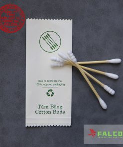 Tăm bông đóng túi kraft đẹp