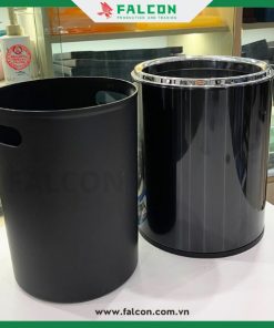 Thùng rác nano hình tròn chuyên dụng cho khách sạn cao cấp