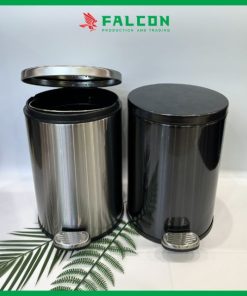 Thùng rác nano đạp chân hình tròn được Falcon cung cấp chính hãng