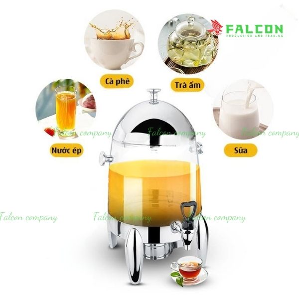 Bình đun buffet nóng - lạnh cho khách sạn