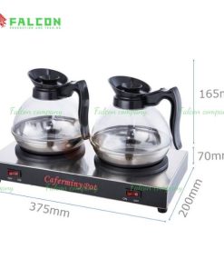 Bếp và bình thủy tinh hâm café dành cho khách sạn