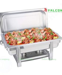 Nồi hâm buffet chữ nhật 1 ngăn cao cấp dành cho khách sạn