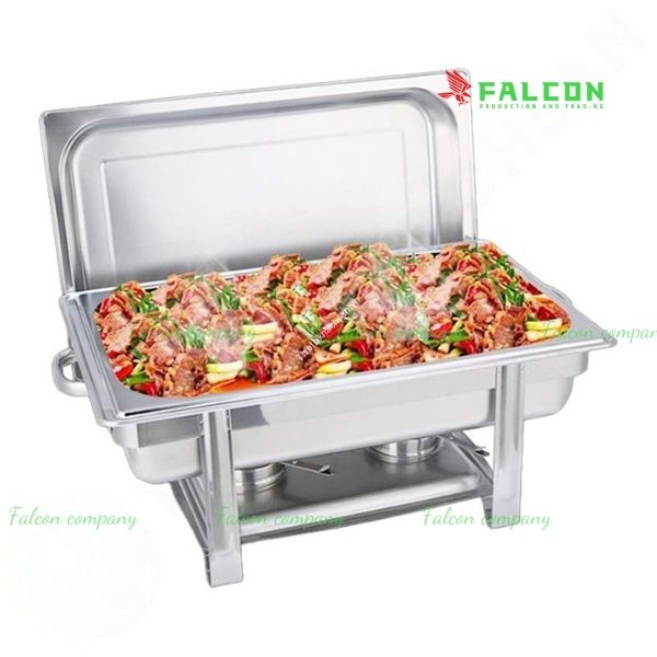 Nồi hâm buffet chữ nhật 1 ngăn cao cấp dành cho khách sạn