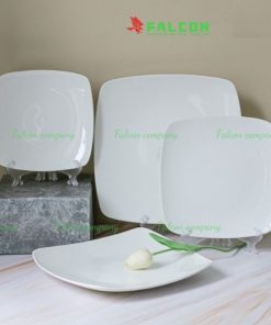 Đĩa vuông cao cấp dành cho nhà hàng, khách sạn