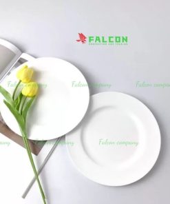 Đĩa tròn cạn / sâu dành cho khách sạn, hàng nhà