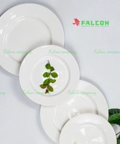 Đĩa tròn cạn / sâu dành cho khách sạn, hàng nhà