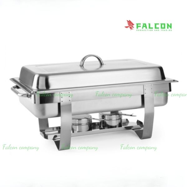 Nồi hâm buffet chữ nhật 1 ngăn cao cấp dành cho khách sạn