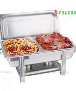Nồi hâm buffet 2 ngăn chữ nhật cao cấp dành cho khách sạn