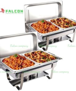 Nồi hâm buffet 2 ngăn chữ nhật cao cấp dành cho khách sạn