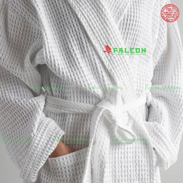 Áo choàng tắm tổ ong cao cấp dành cho khách sạn