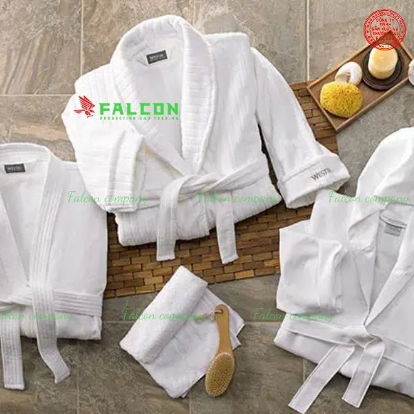 Áo choàng tắm tổ ong cao cấp dành cho khách sạn