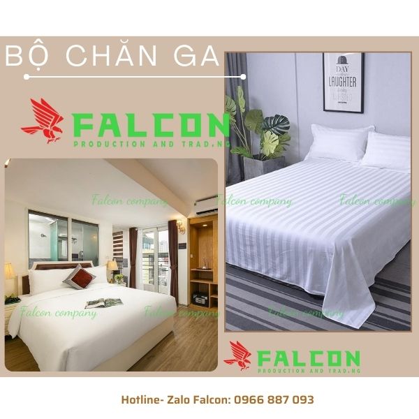 Chăn ga cao cấp dành cho khách sạn.