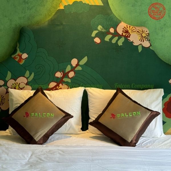 Chăn ga gối đệm cao cấp dành cho khách sạn.