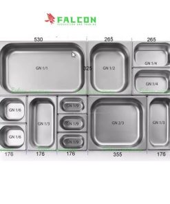 Khay đựng thực phẩm inox dành cho nhà hàng, khách sạn.