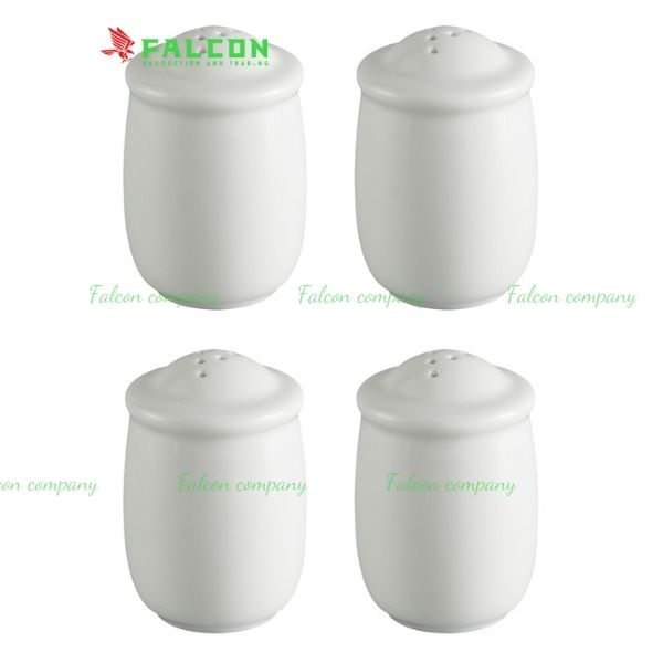 Hủ đựng tiêu và muối dành cho khách sạn, nhà hàng.