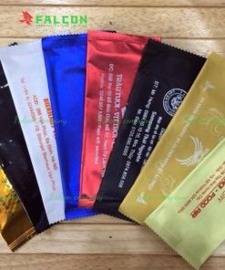 Khăn lạnh in logo dành cho khách sạn, nhà hàng