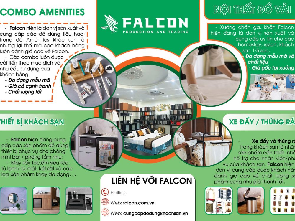 Các Mặt Hàng Falcon Đang Cung Cấp